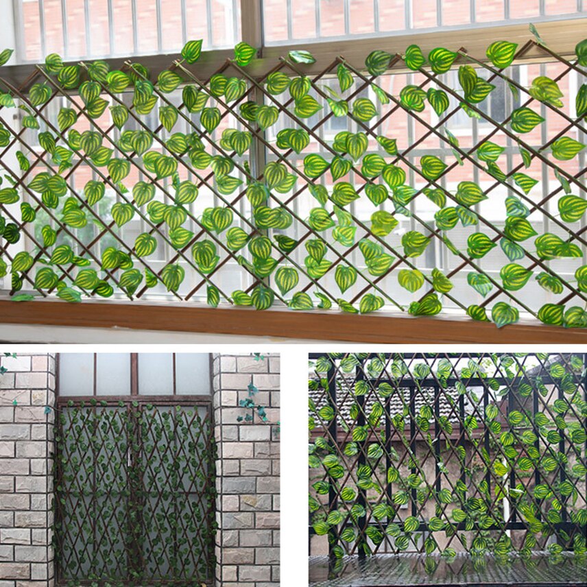 Retractable garden fencing