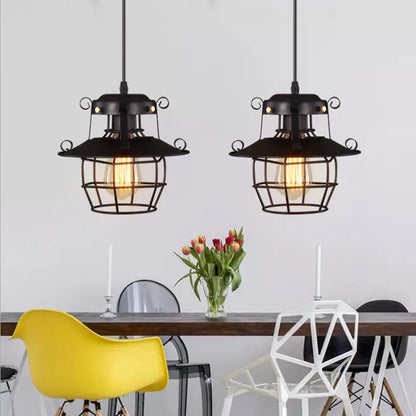 Retro Industrial Pendant Lamp