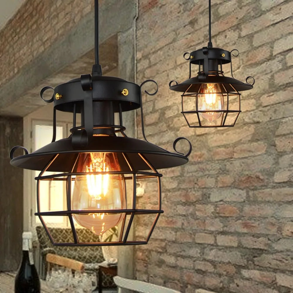 Retro Industrial Pendant Lamp