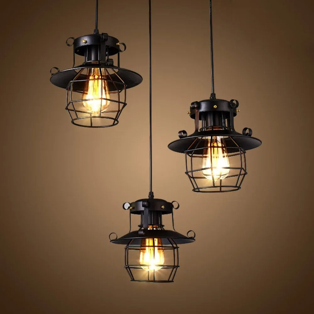 Retro Industrial Pendant Lamp