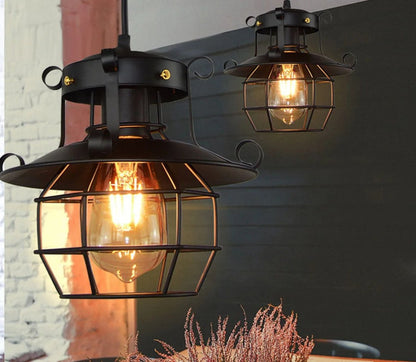 Retro Industrial Pendant Lamp