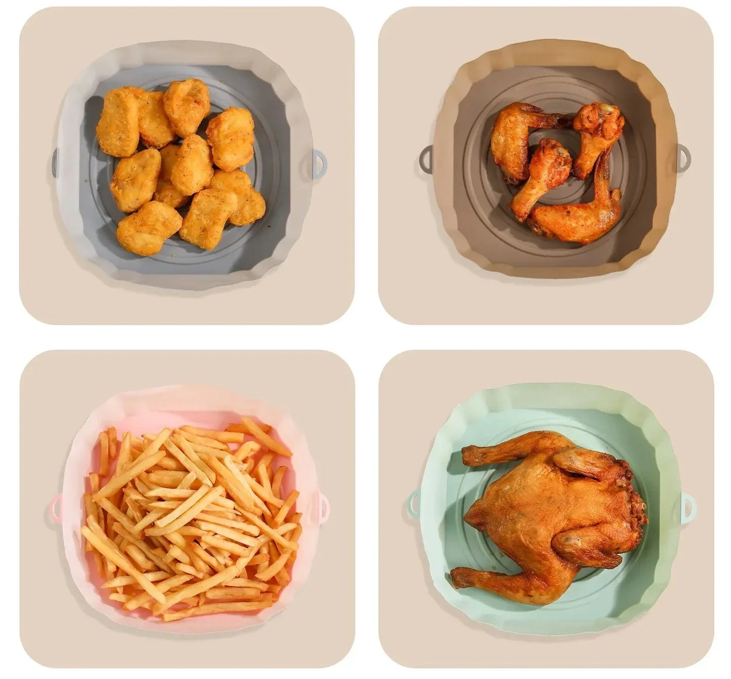 Reusable Air Fryer Silicone Liner