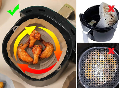 Reusable Air Fryer Silicone Liner