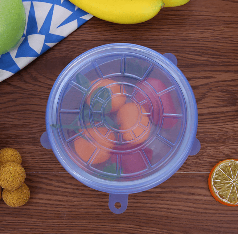 Reusable Food Lids (6 or 12 piece set)