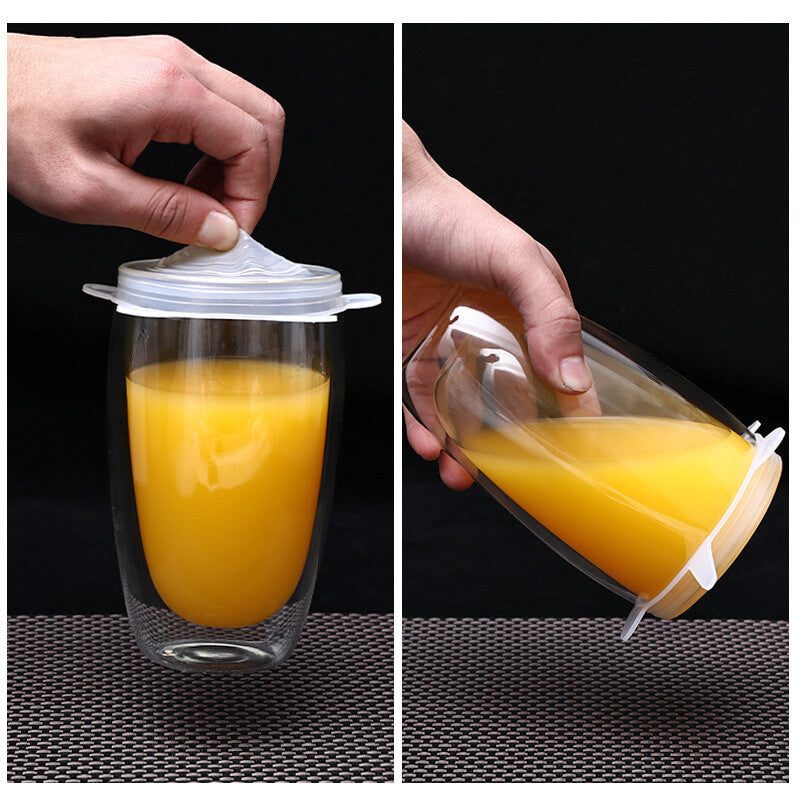 Reusable Food Lids (6 or 12 piece set)