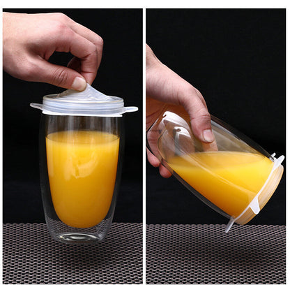 Reusable Food Lids (6 or 12 piece set)