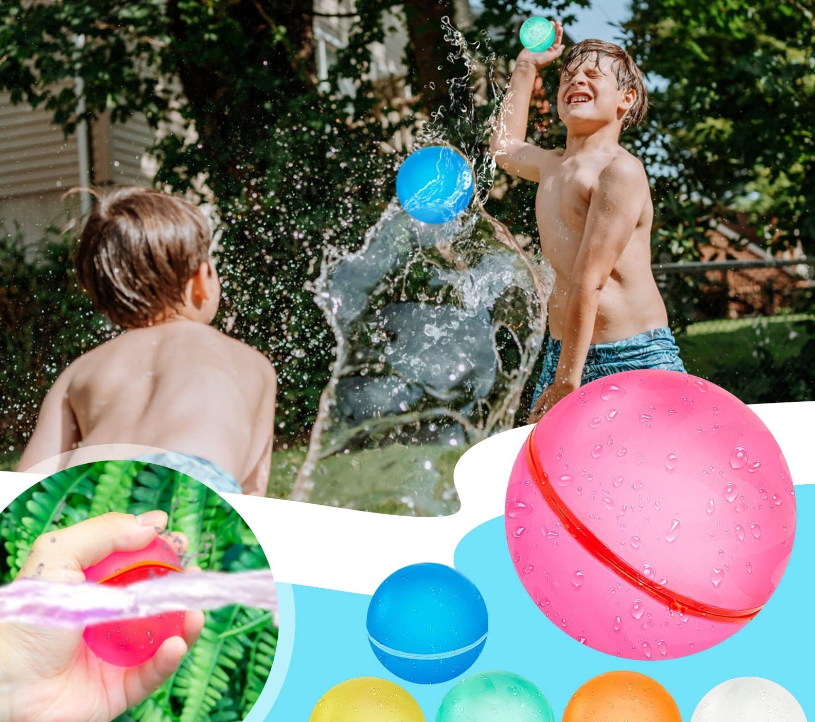 Reusable water balloons
