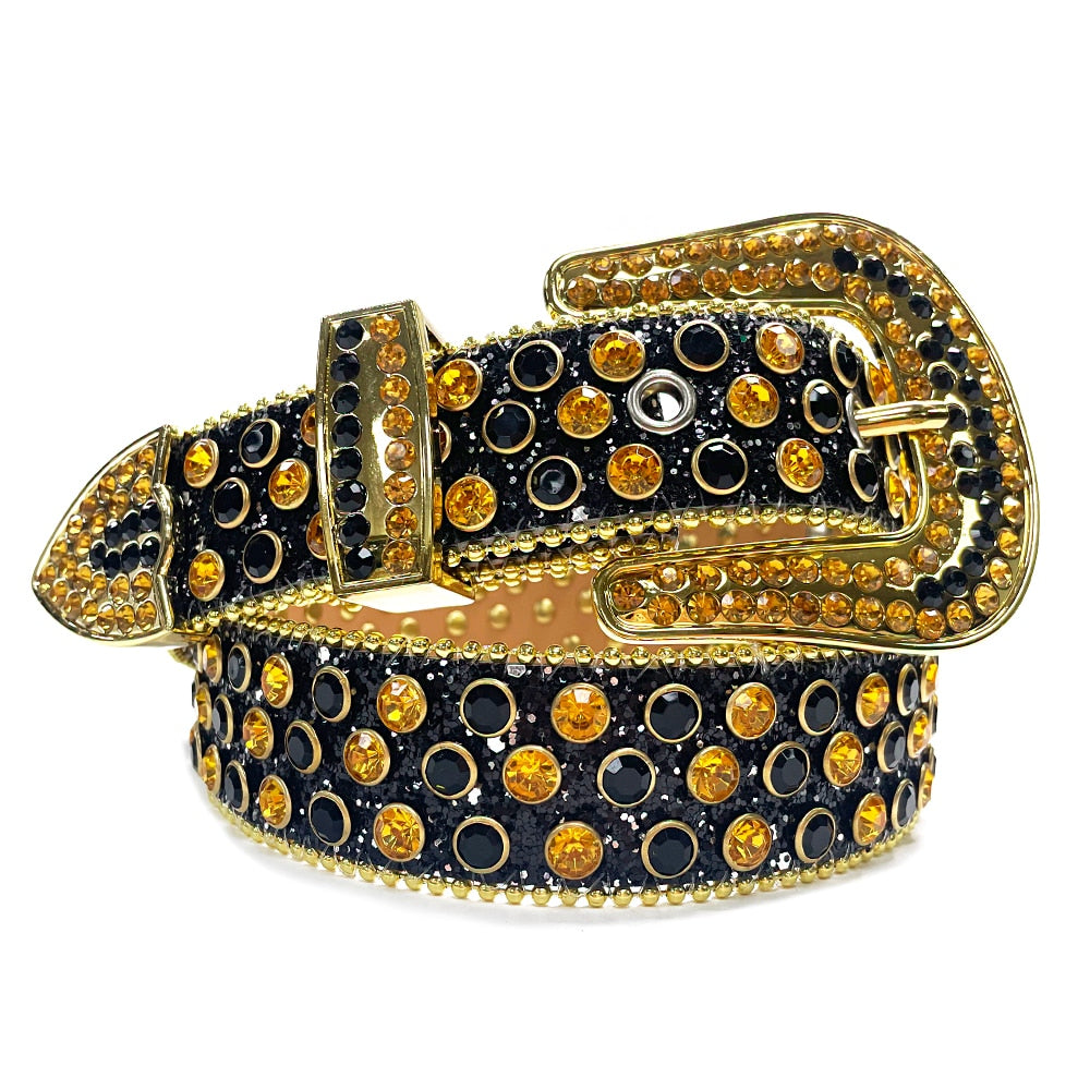 Rhinestone Diamond Belt