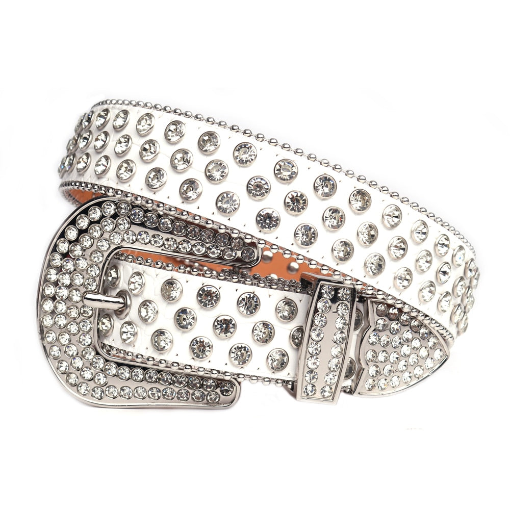 Rhinestone Diamond Belt