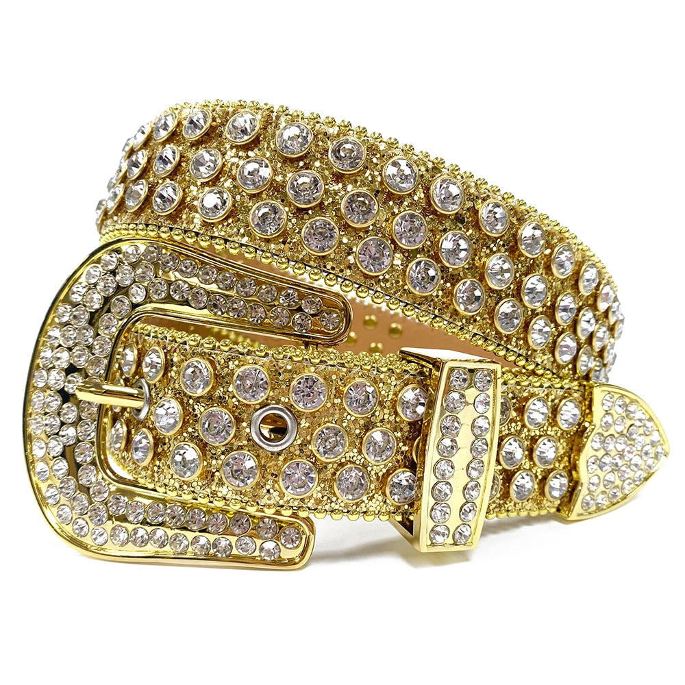 Rhinestone Diamond Belt