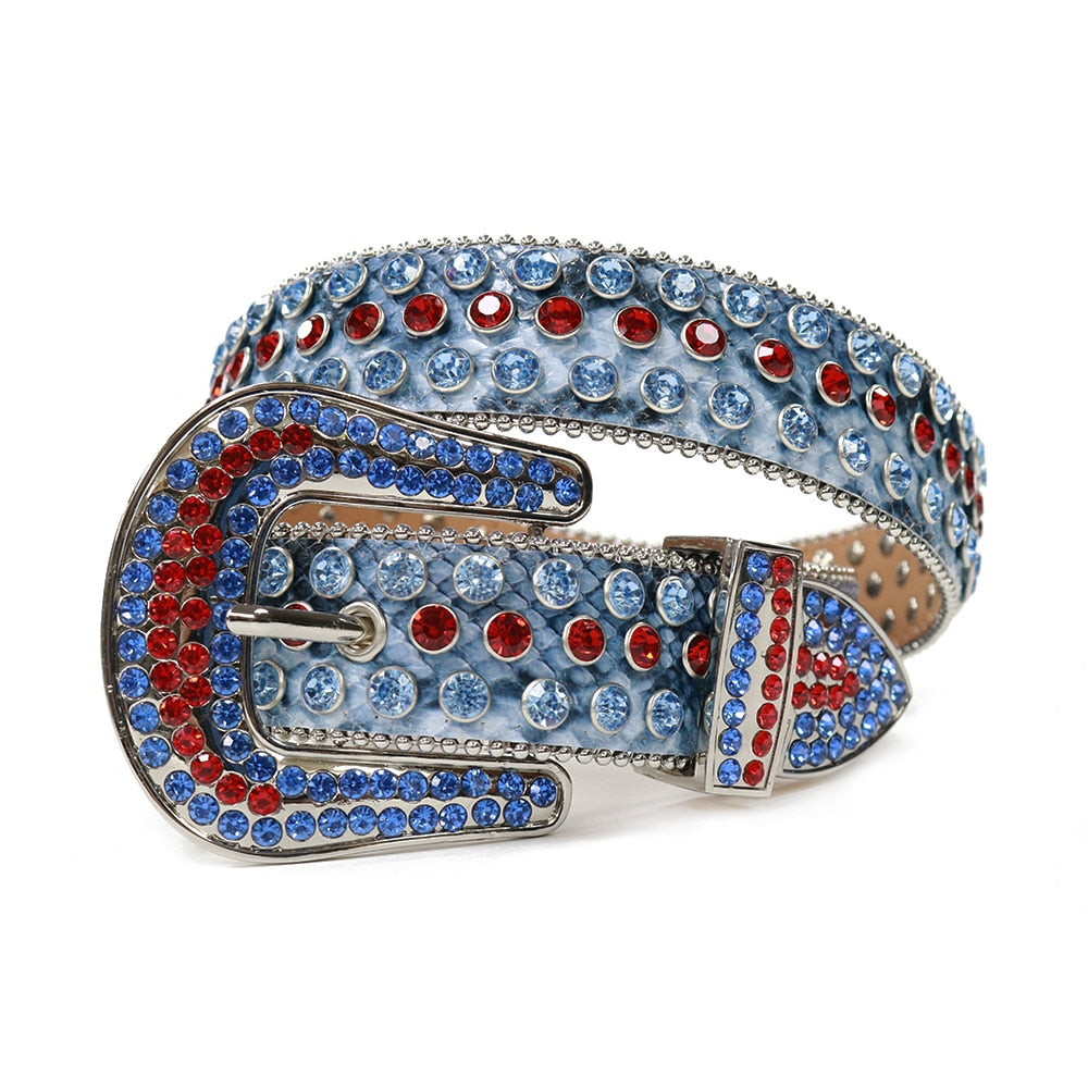 Rhinestone Diamond Belt