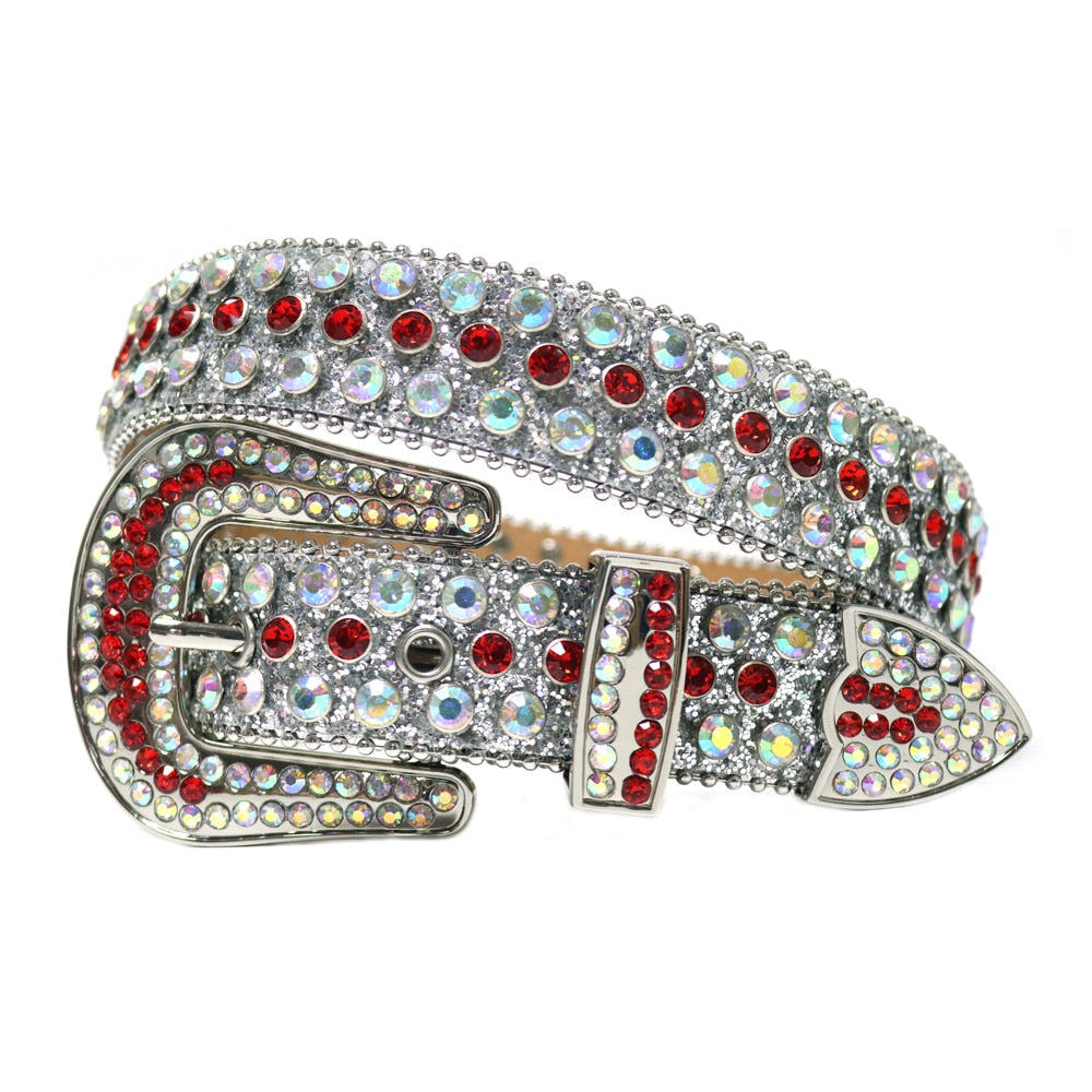 Rhinestone Diamond Belt