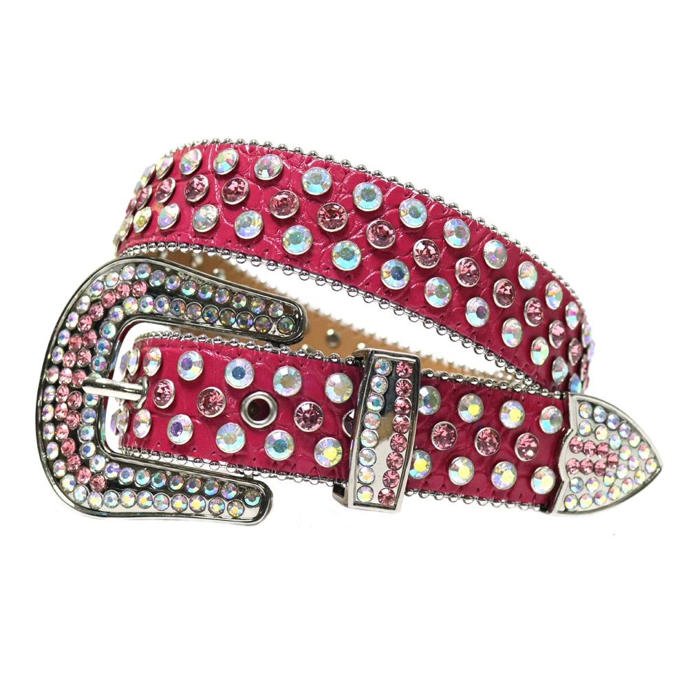 Rhinestone Diamond Belt