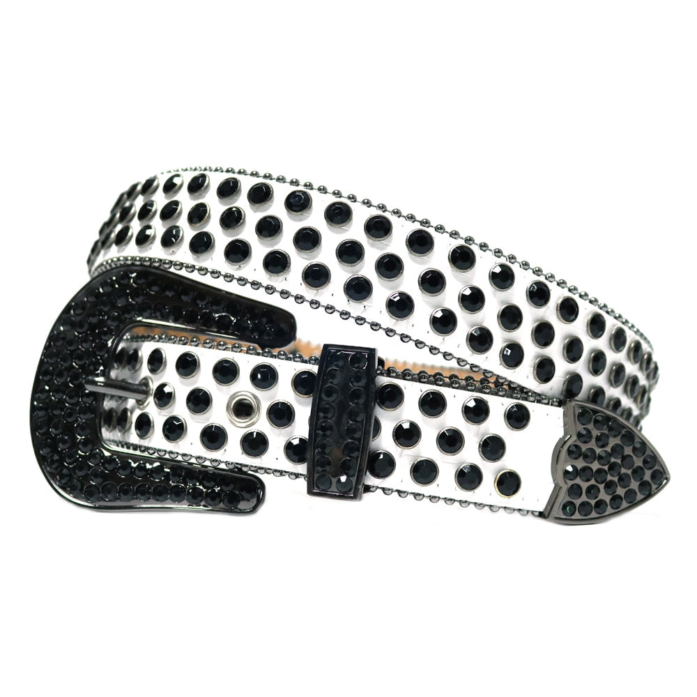 Rhinestone Diamond Belt
