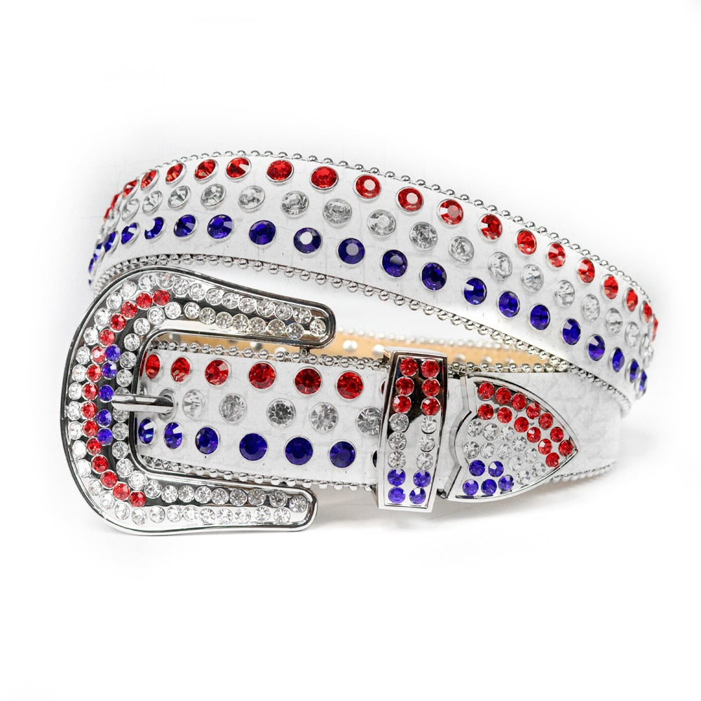 Rhinestone Diamond Belt