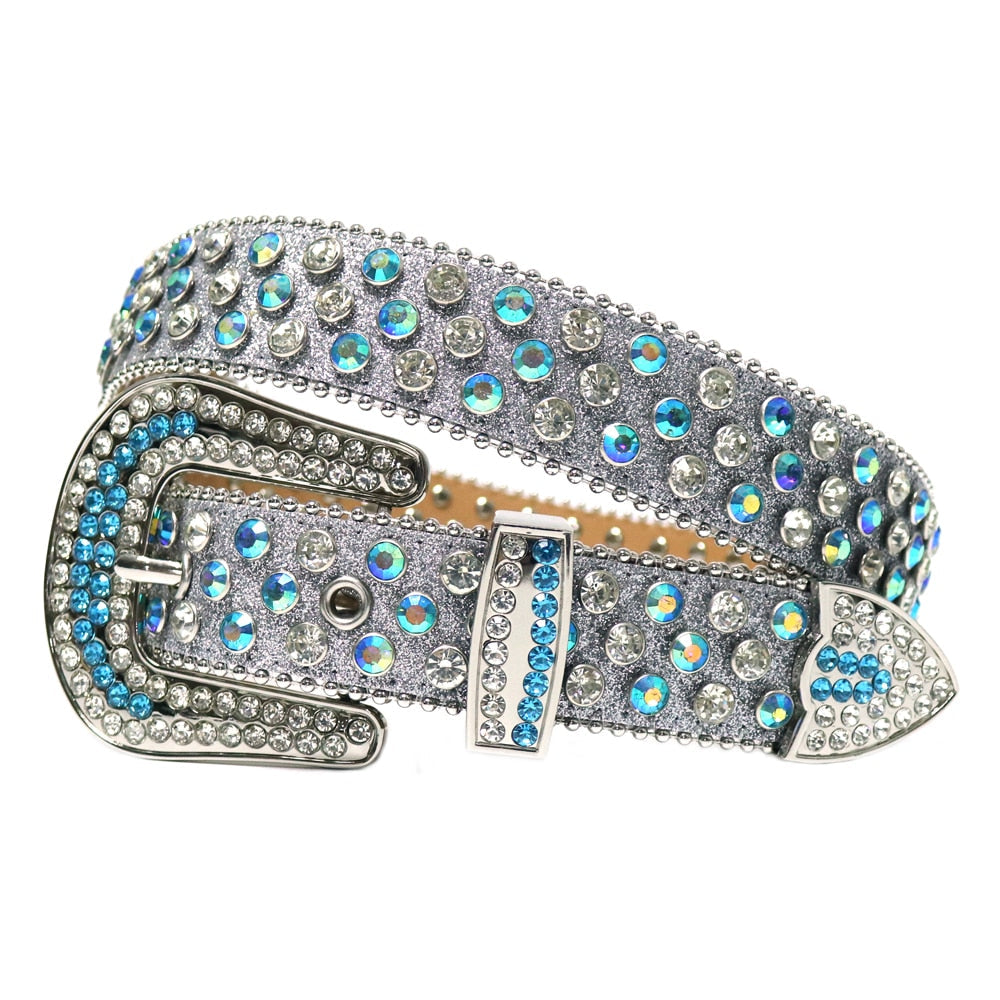 Rhinestone Diamond Belt