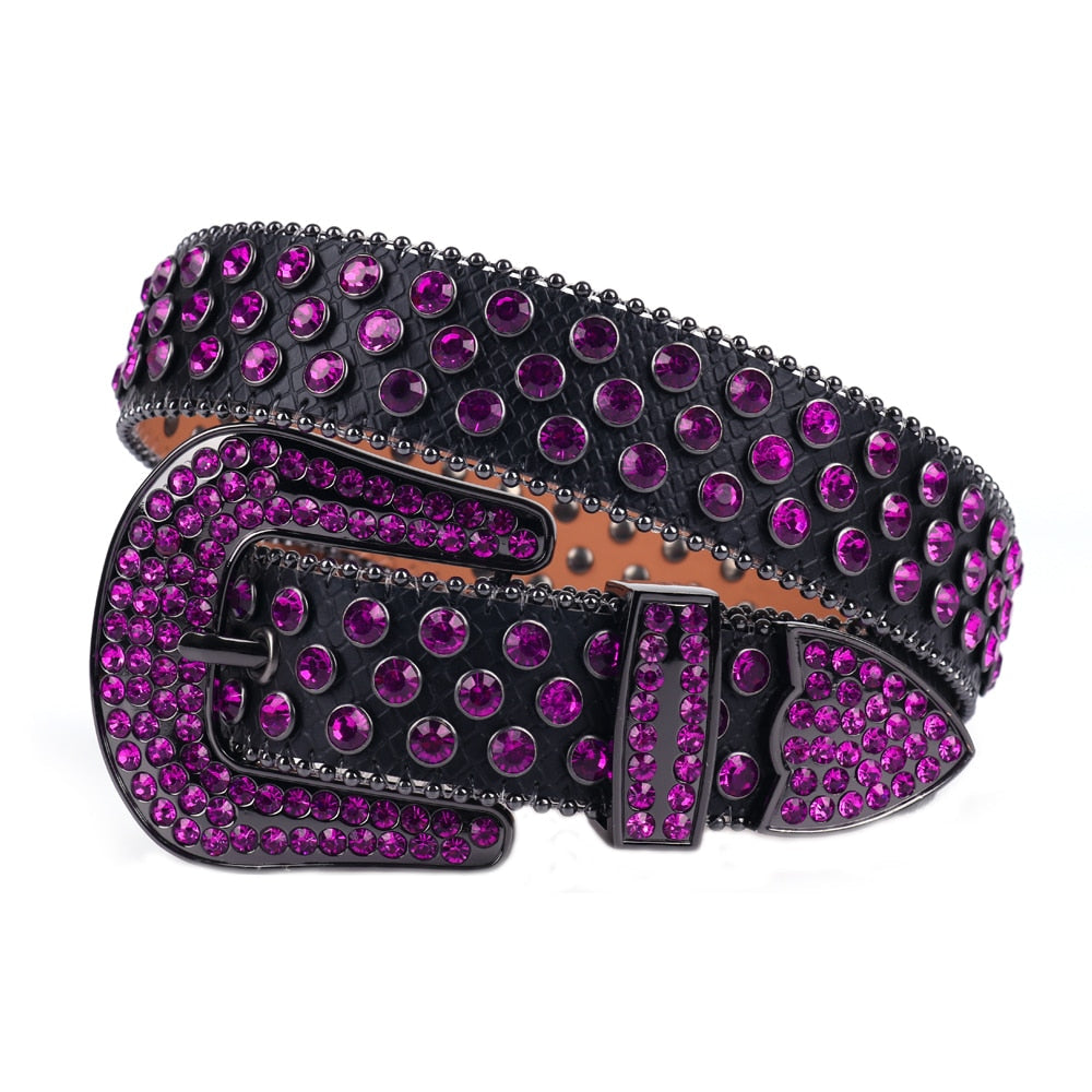 Rhinestone Diamond Belt