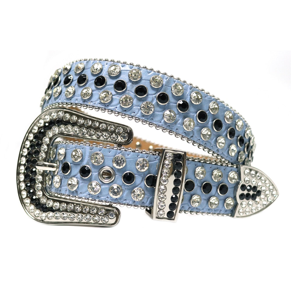 Rhinestone Diamond Belt