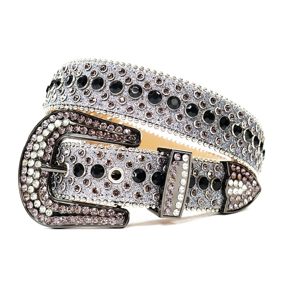 Rhinestone Diamond Belt