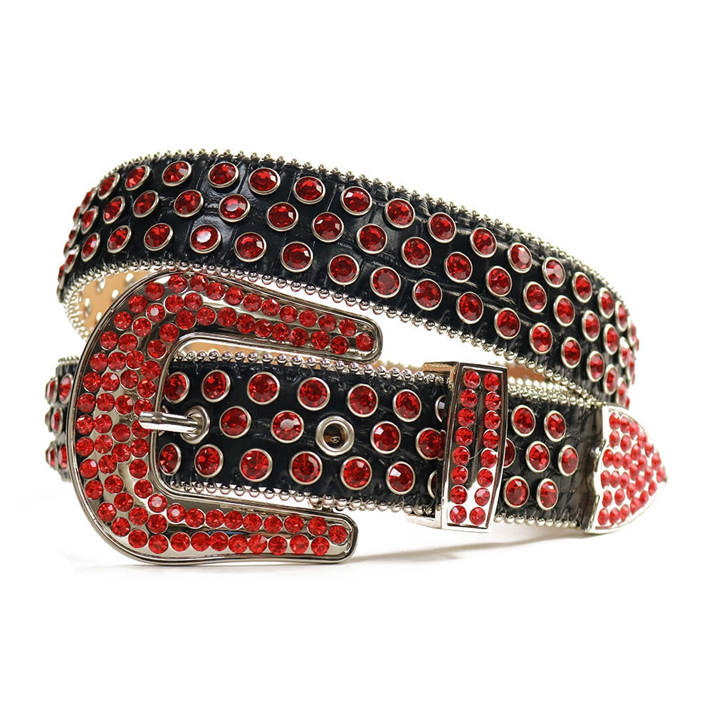 Rhinestone Diamond Belt