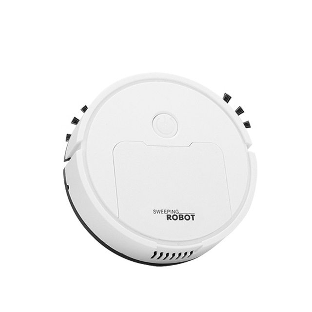 Robot Vacuum Cleaner With Mop 3-in-1 Slim Efficient Plastic