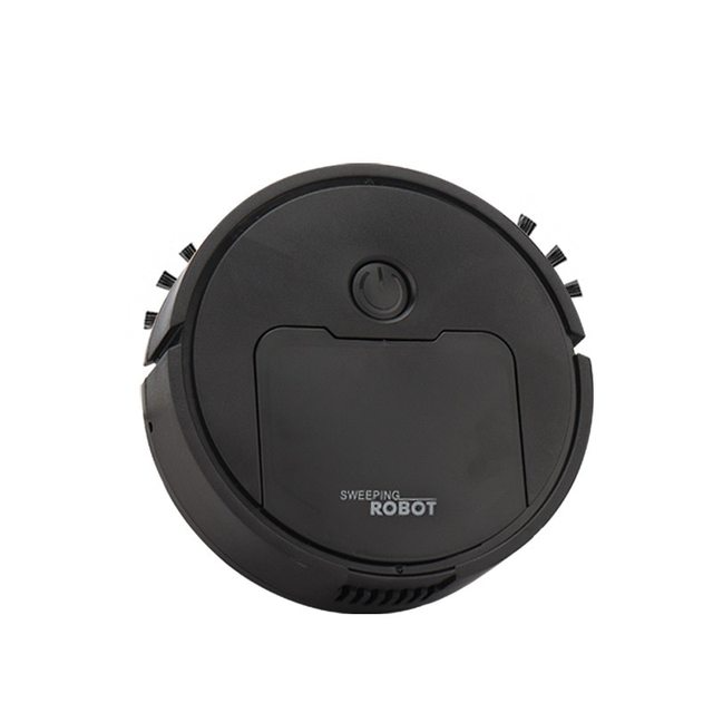 Robot Vacuum Cleaner With Mop 3-in-1 Slim Efficient Plastic