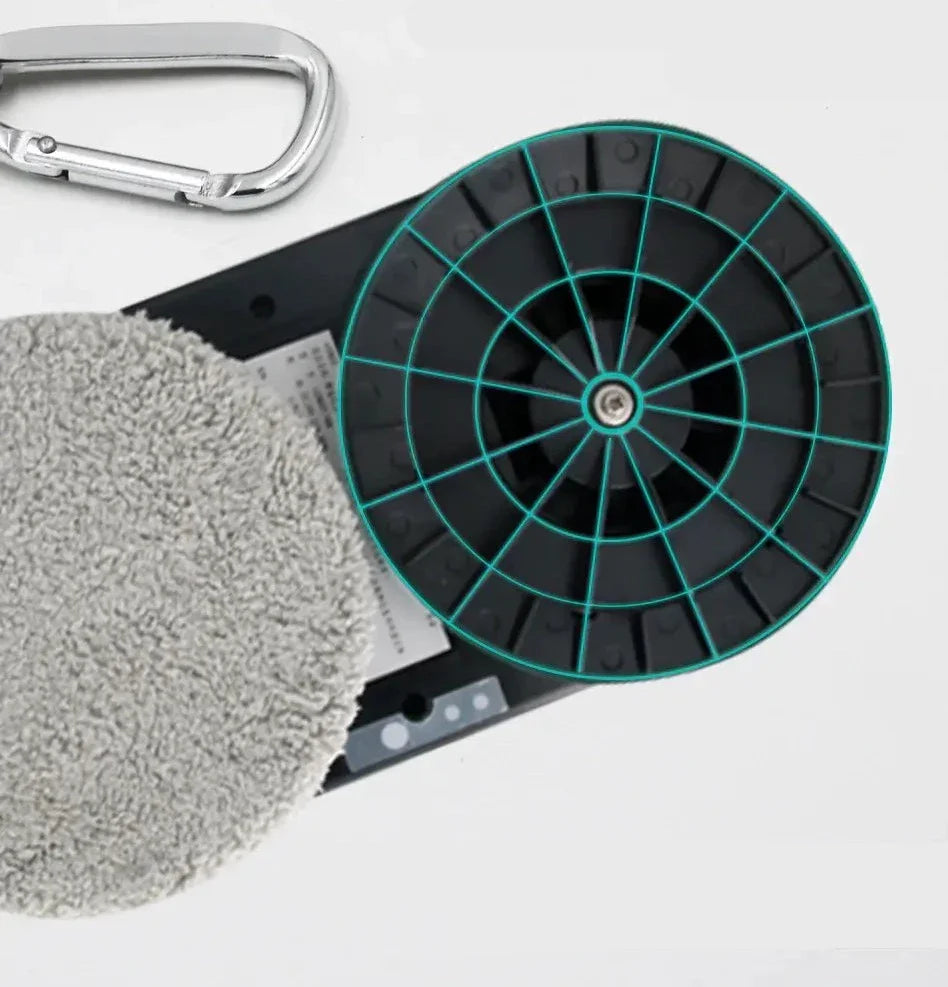 Robotic window hoover