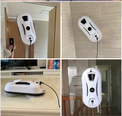 Robotic window hoover