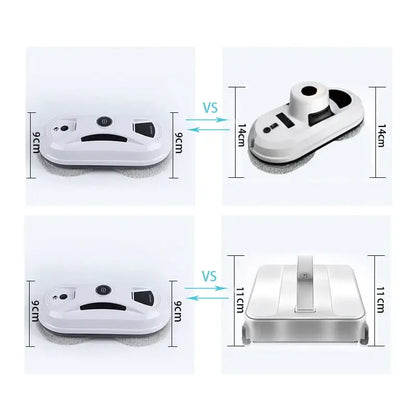 Robotic window hoover