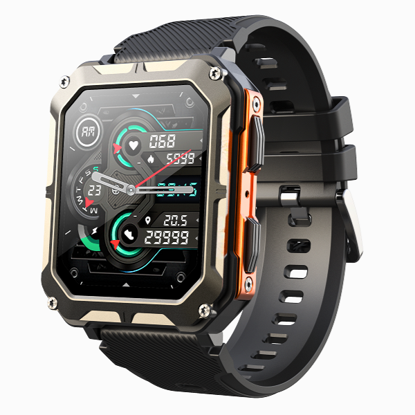 Rugged Smartwatch for Adventurers with Advanced Functions