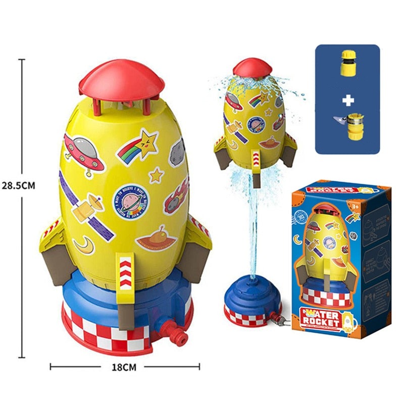 Rocket Water Sprayer Toy