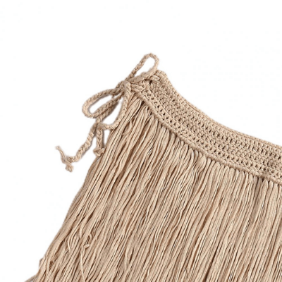 Rope-top skirt