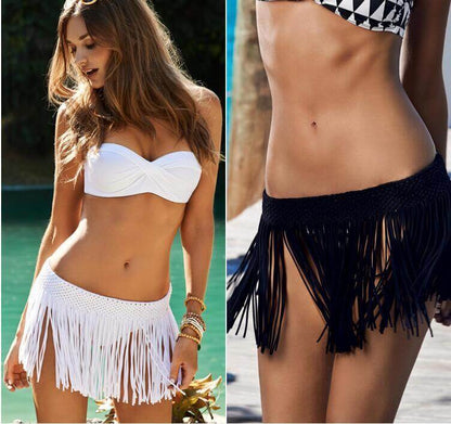 Rope-top skirt