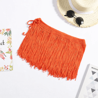 Rope-top skirt