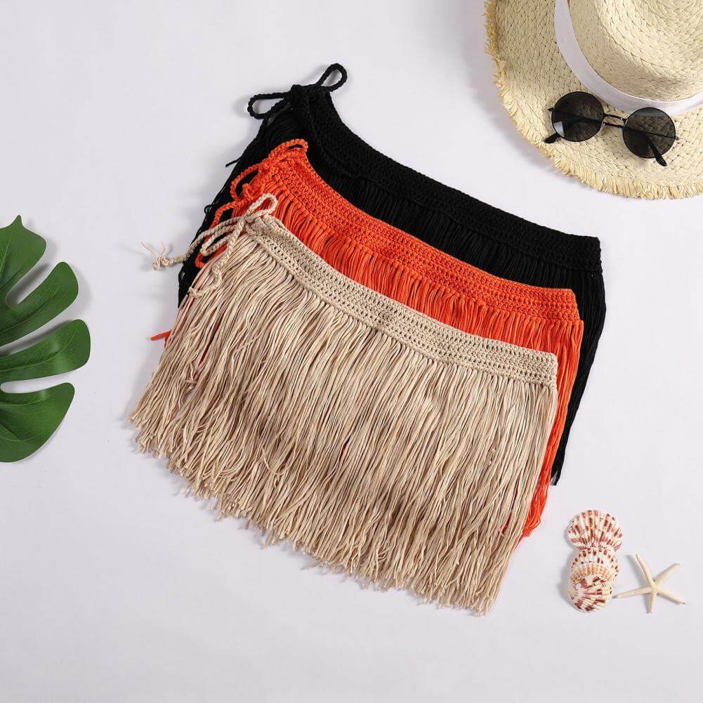 Rope-top skirt