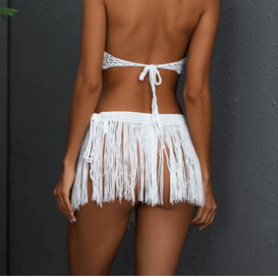 Rope-top skirt