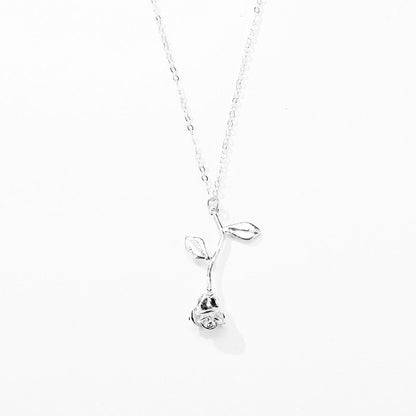 Rose Pendant Necklace