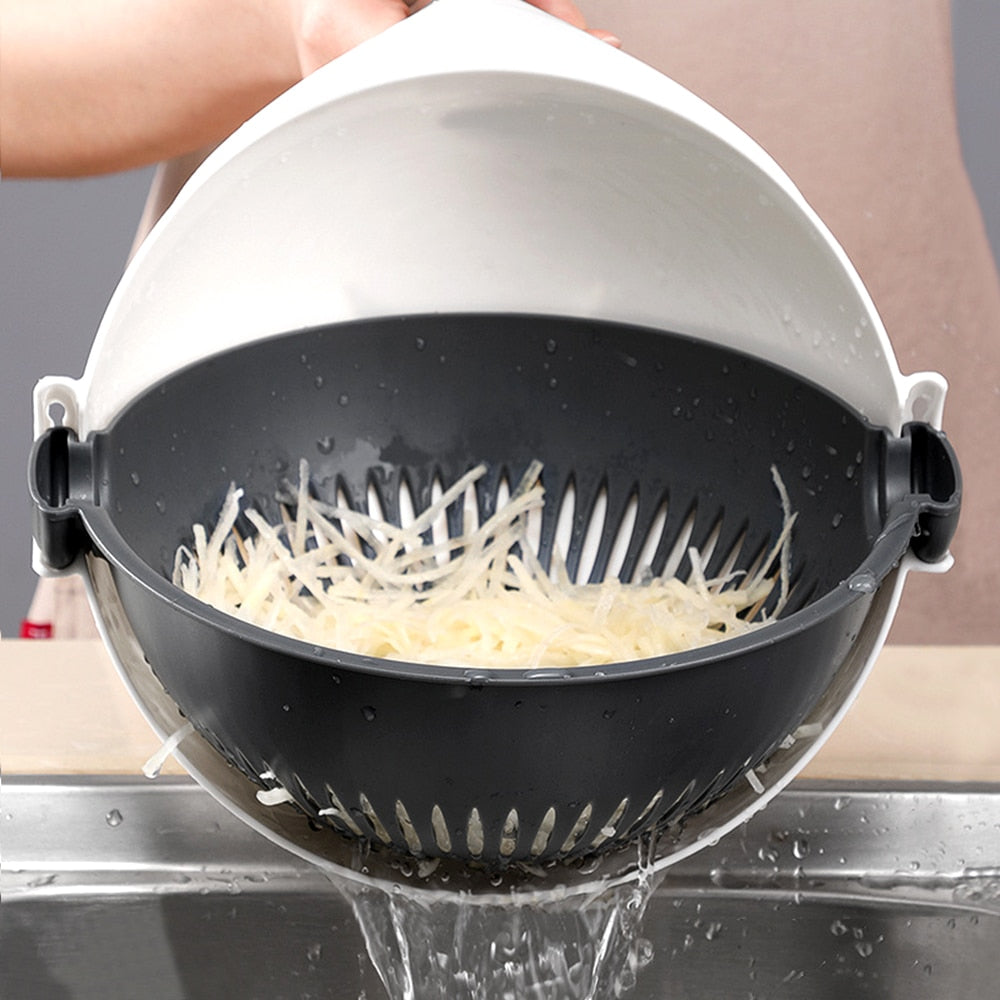 Rotatable vegetable slicer 2021