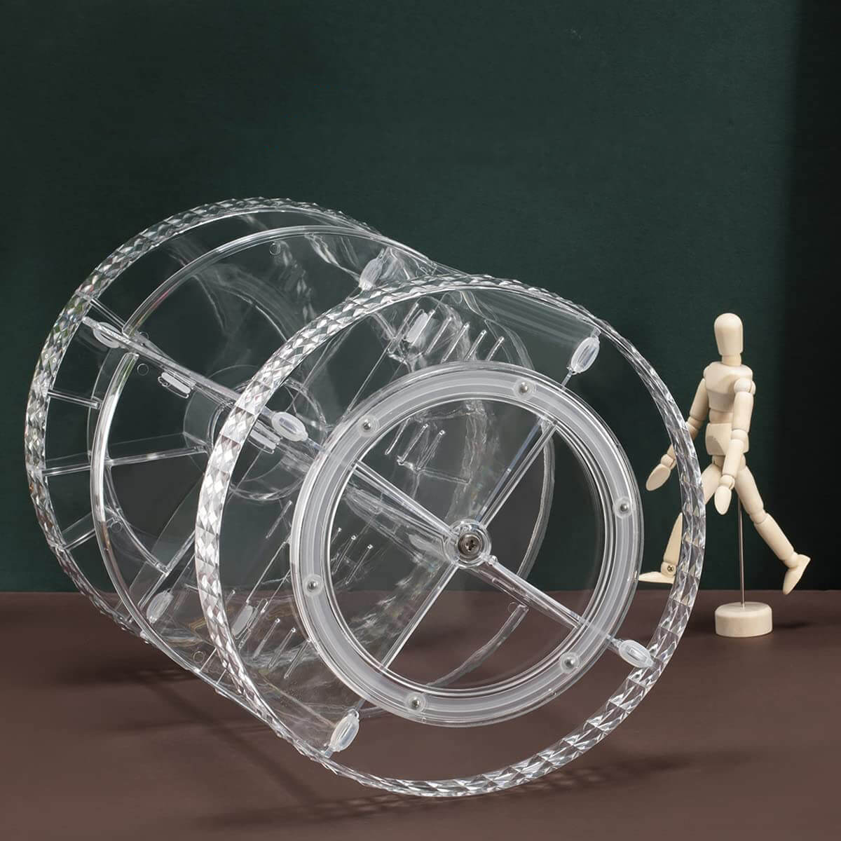 Rotating make-up organiser