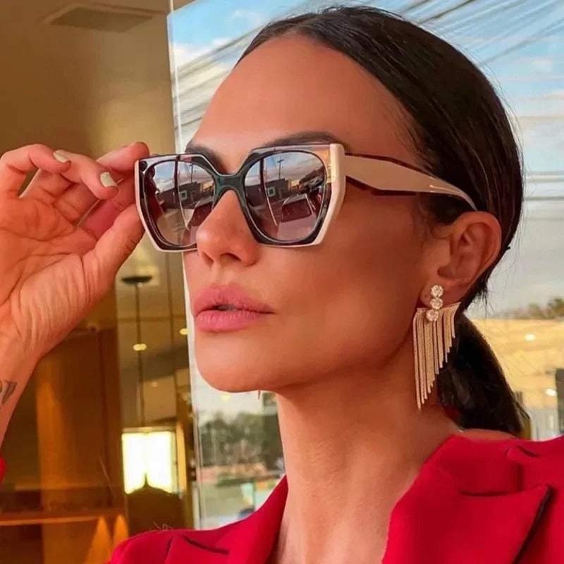 Round Cat Eye Sunglasses