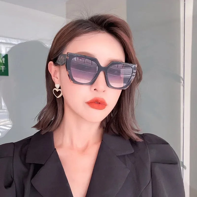 Round Cat Eye Sunglasses