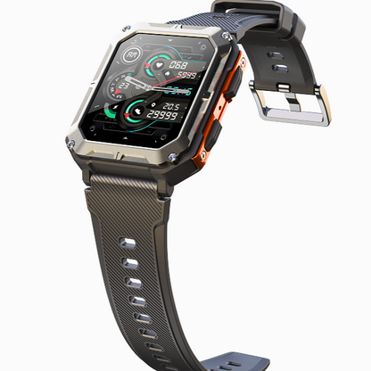 Rugged Smartwatch for Adventurers with Advanced Functions