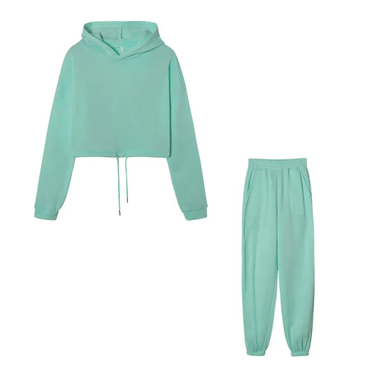 Women's Tracksuit Short Breathable Cotton Trendy Comfortable Sporty