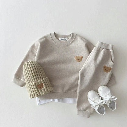 Baby Clothing Set Long Sleeves Soft Cotton Blend for Newborn