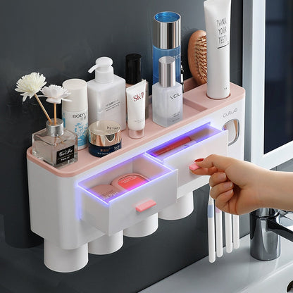 Automatic toothpaste dispenser