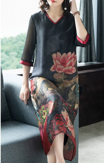 Real Soft Silk Dress