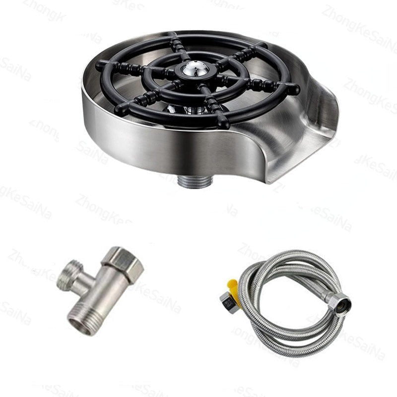 Automatic glass cleaner