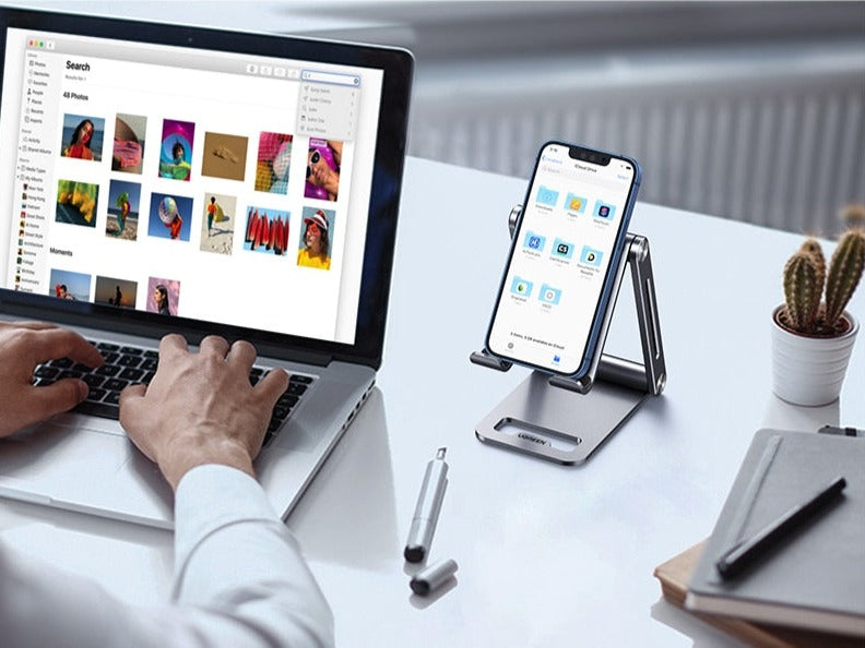 Aluminium Telefoonhouder Standaard