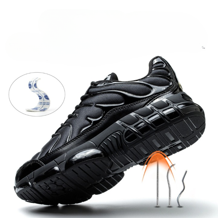 Safety Sneakers for Men with Steel Nose and Breathable Design