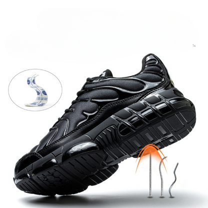 Safety Sneakers for Men with Steel Nose and Breathable Design